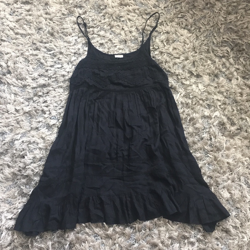 Black tank dress